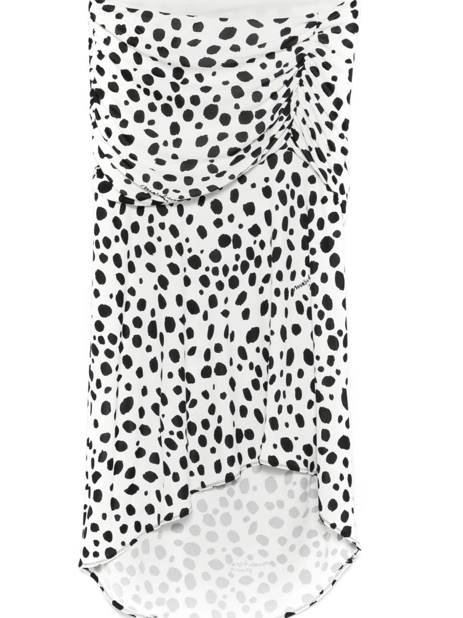 Cheap dot-print skirt Women polka Moschino Love midi 0430